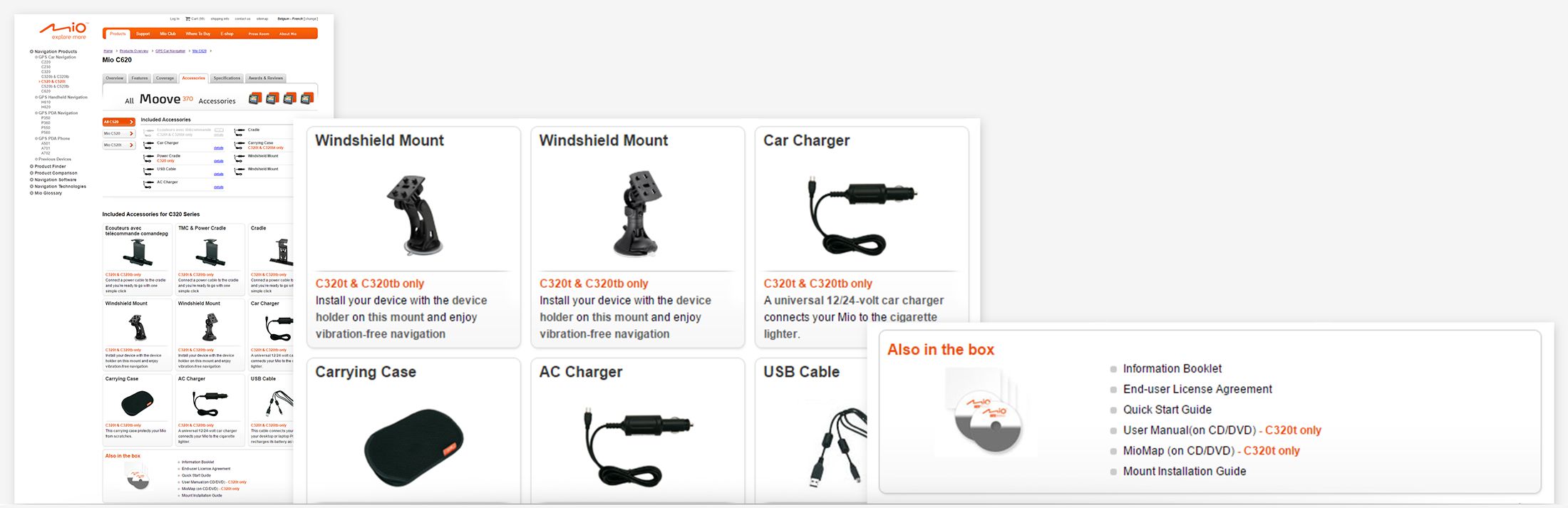 Mio Technology - device accessories