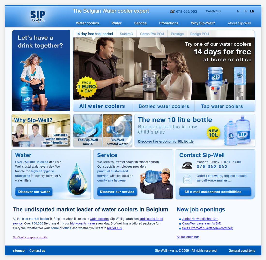 Sip-Well - homepage